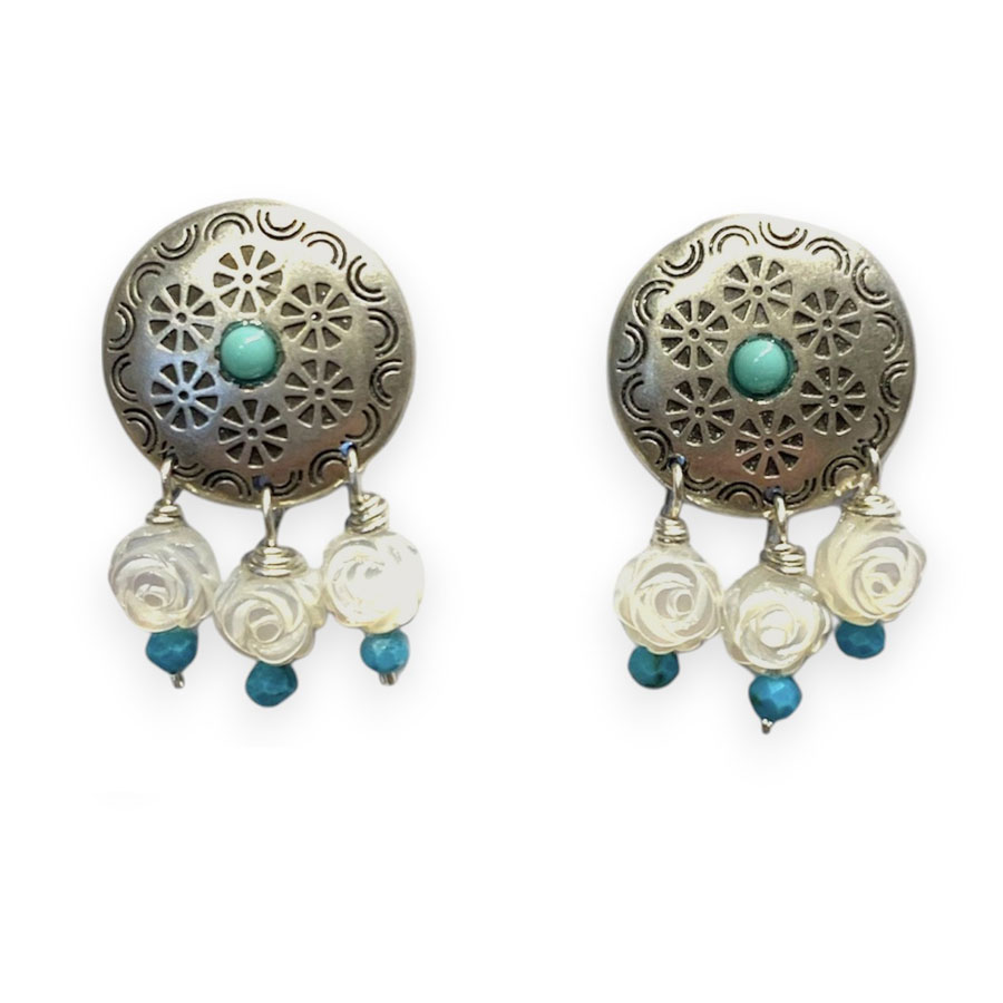 Boucles d&rsquo;oreilles « Mélodie Nomade »